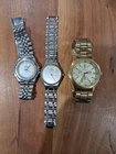 Vintage Timex Indiglo Compass Skagen Seiko Chronograph Lot of 3