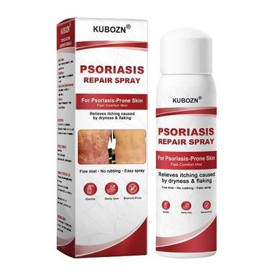 KUBOZN Snail Repair Spray For Itchy, Flaky Skin 80ml Fast-Acting Sooth`