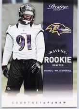 2012 Panini Prestige - Courtney Upshaw, #219, RC