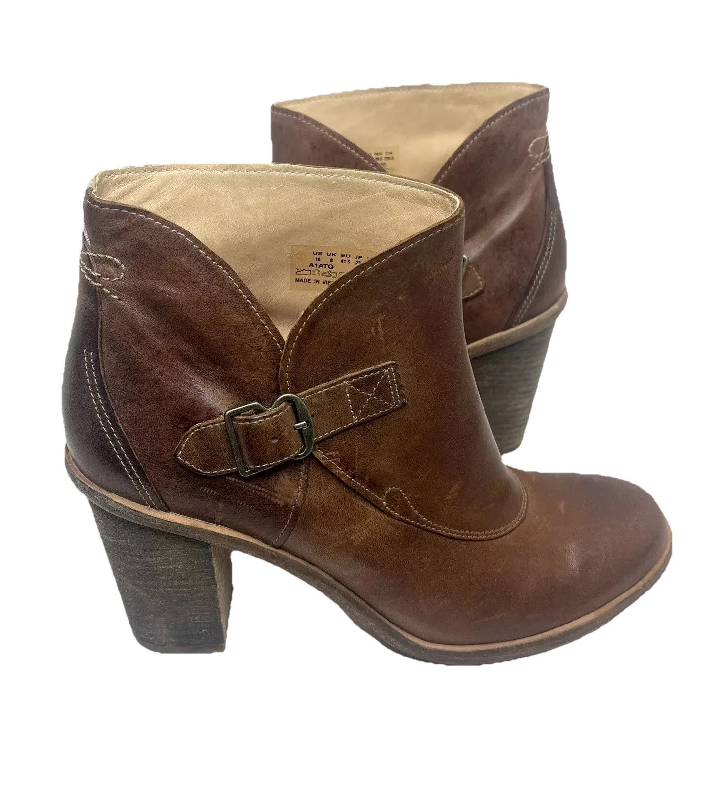 Timberland Marge Stivaletto Nove Iron Stampede Pelle Donna Taglia 10