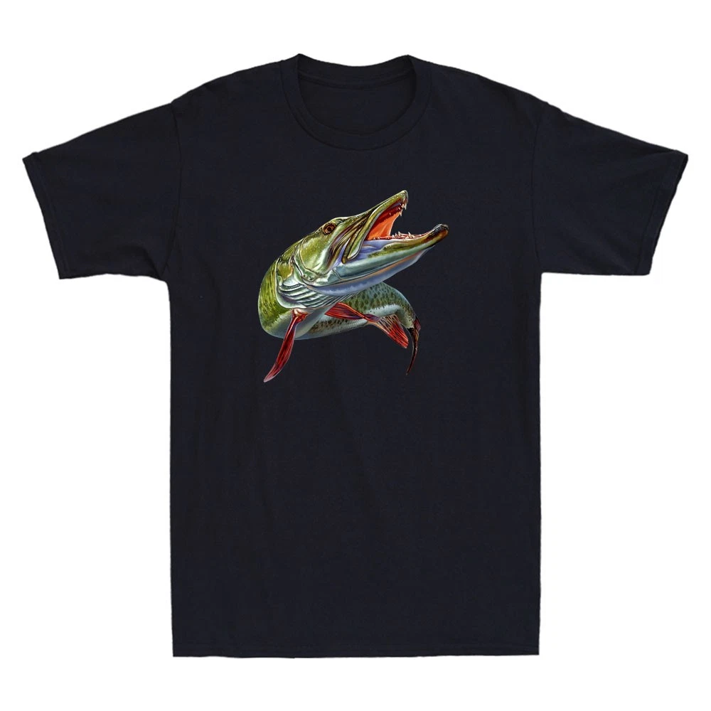 Muskie Hunter Musky Fisherman Lure Fly Fishing Funny Men's Short Sleeve T-Shirt
Opens in a new windo
