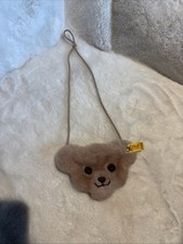 Steiff Teddy Bear Bag Coin Purse 6360/18 Rare