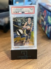 2025 Select WNBA Sparks Paige Bueckers #SP-PB Black Gold /5 PSA 9 First On Print
