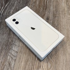 Box Only Apple iPhone 11 White 64GB Empty Box Only