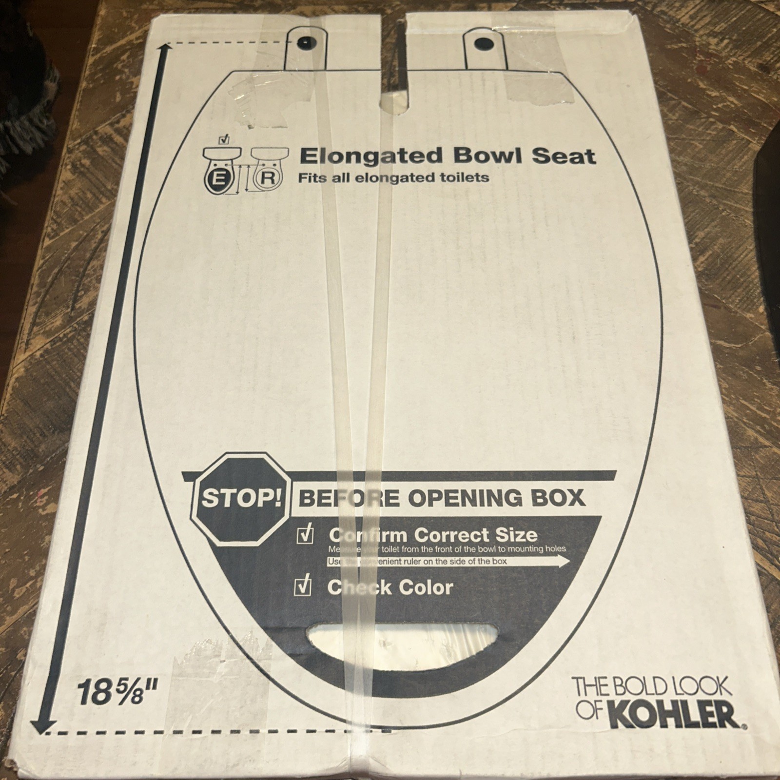 Elongated Beige