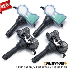 4pcs Tire Pressure Sensor Tpms 433mhz For Chrysler Voyager 2020-2022 68252493ab