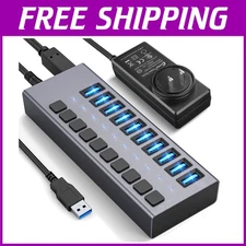Multi-Port USB 3.0 Hub with Heat Resistance & Power Stability – Tech Essential