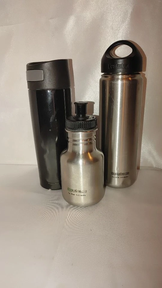 Paquete de cantimplora Klean Kanteen & Green x3 Foto 4 de 4