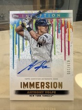 2024 Topps Inception Anthony Volpe Yankees Immersion Autograph /100 IA-AV