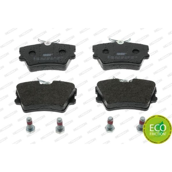 Ferodo BremsbeläGe Bremsbelegsatz Hinten FüR VW Transporter IV Bus-image