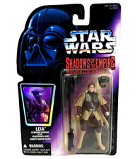 1996 Star Wars Shadows of the Empire LEIA in BOUSHH Disguise Kenner 3.75