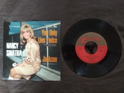 Nancy Sinatra - You only live twice 7'' Single Guter Zustand