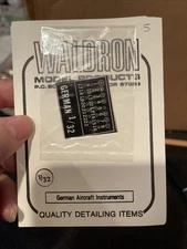 Waldron Model German Aircraft Instruments Detail Set Photo Etch Model Kit 1/32