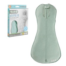 Woombie Air Nursery Swaddling Blankets, Lime Sorbet, 14-19 Pounds 3-6 Months