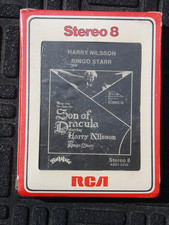 Vintage Sealed 8-Track Tape Harry Nilsson Ringo Starr Son of Dracula New READ