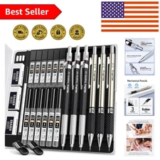 Precision 6 Piece Drafting Pencil Set - Ergonomic Design for Artists & Engineers