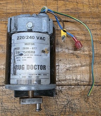 Rug Doctor Mighty Pro X3 Teppichreiniger / Bürstenmotor nur 