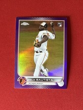 2022 Topps Chrome Update Series - Felix Bautista #USC189 Purple Refractor (RC)