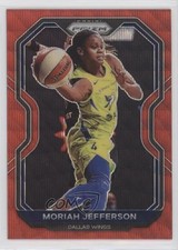 2021 Panini Prizm WNBA Ruby Wave Prizm Moriah Jefferson #9 0o6v