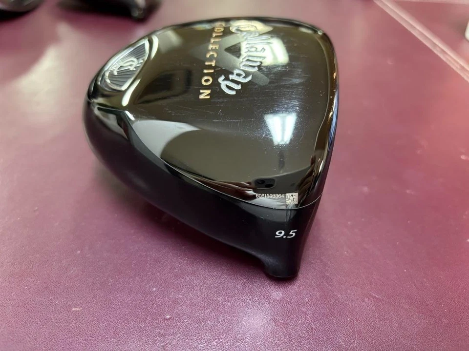 Callaway COLLECTION 9.5° Stiff Right-Handed RH Driver Flat Face Titanium Head - Image 2 of 4