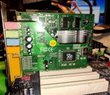 Yamaha XG YMF744B-V Model ASONIC-Y744/ CMI 8738-C3DX Retro PCI Sound Card