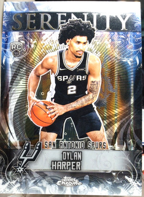 Dylan Harper 2025-26 Topps Chrome Serenity #SY-12 ROOKIE CARD | eBay