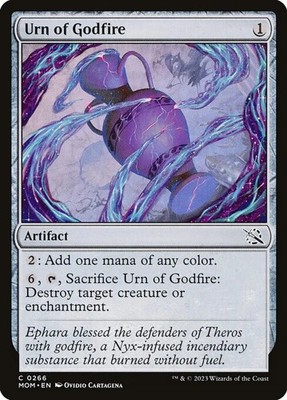 [4x] Urn of Godfire MOM LP MTG