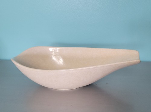 Vintage RAYMOR ROSEVILLE Ben Seibel - SOSSE / SERVIERSCHALE 190 WEISS Mid Century