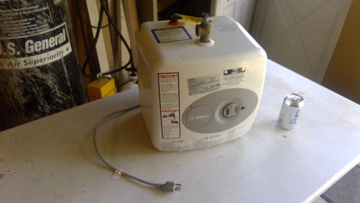 Bosch Thermotechnology ES4 Tronic 3000 T Electric Mini-Tank Water Heater -  White 52575049977 | eBay