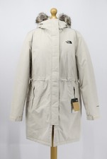 The North Face Recycled Zaneck Womens Jacket Uk Xl Sugar Grey Rrp £290 Hh
