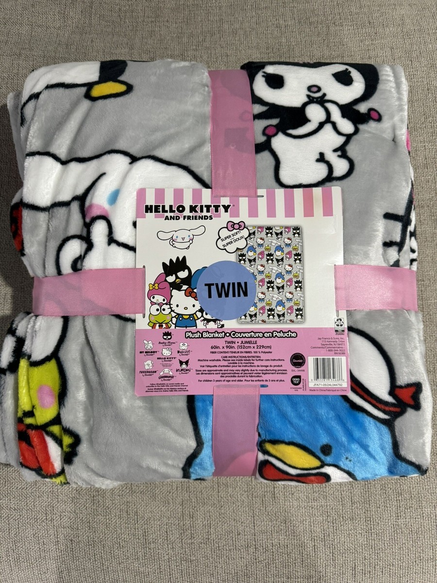 Zumba ズンバ X HELLO KITTY FRIENDS BLANKET Amazon.com: Sanrio Hello Kitty And Friends Fleece Throw