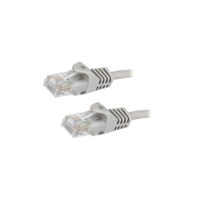 CP1032U Patch cord U/UTP 5e CCA grau 1m RJ45-Stecker,beiderseitig LOGILINK