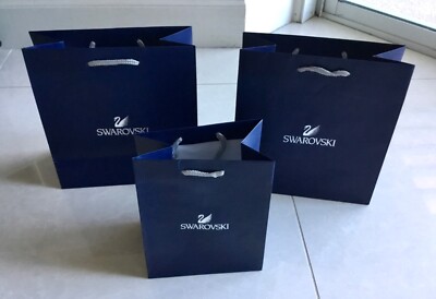 Packaging Swarovski Shopping Bag SWAROVSKI EMPTY JEWELLERY Gift