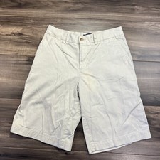 Polo Ralph Lauren Shorts Boys Size 18 Light Stretch Flat Front Chino