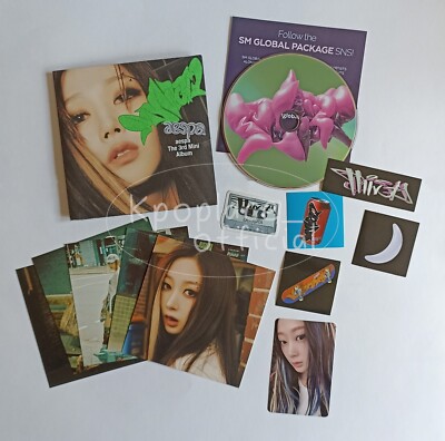 Kpop album with photocard/full inclusion/Aespa - MY WORLD (Poster