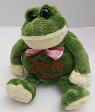 Dan Dee Collectors Choice Frog Stuffed Animal Green Plush Collectibles