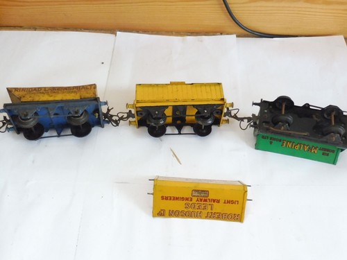 VINTAGE HORNBY O GAUGENo1 SIDE TIPPING WAGON +ODD TIPPER VGC + ROTARY =OTHER - Picture 7 of 11