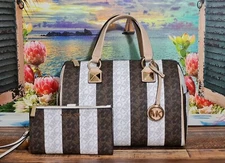 Michael Kors Grayson Medium Duffle Satchel