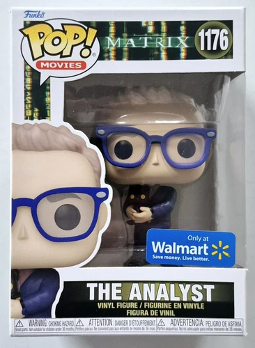 Mint in Mint Box Funko Pop Movies The Matrix - The Analyst #1176 - Walmart