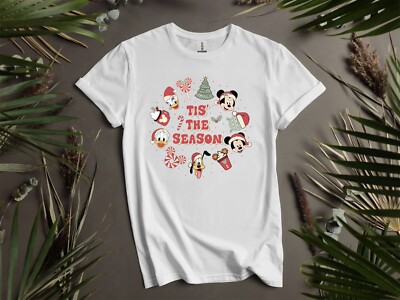 T-Shirt Weihnachten Jahreszeit Mickey's Friends Herren Damen Unisex T-Shirt I220