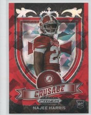 2021 Prizm Draft Picks RED CRACKED ICE #172 Najee Harris STEELERS RC 36