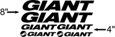Custom Giant Bike Frame Decal Set. Pick Your ...