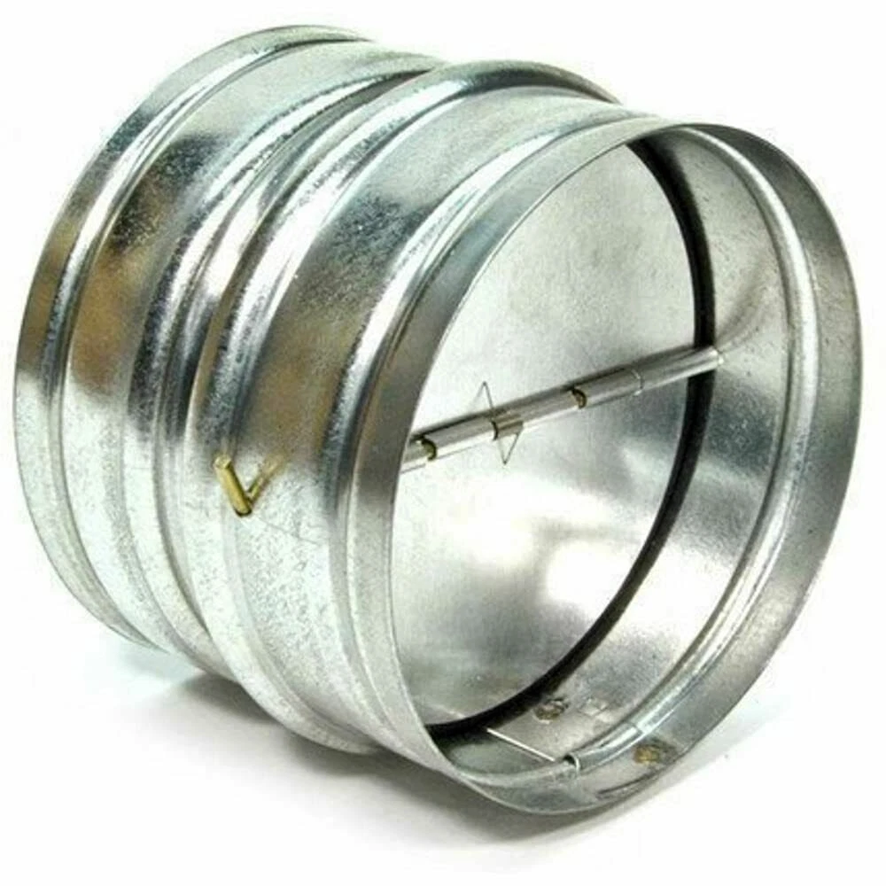 4u0026#034; Duct Backdraft Damper Bathroom Exhaust Fan For Daka Wood Furnace  Blower Broan | eBay
