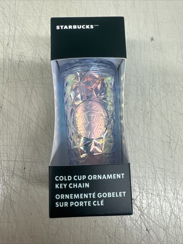 PICK COLOR - Starbucks Holiday Christmas Cold Cup Ornament Key Chain - Picture 5 of 17