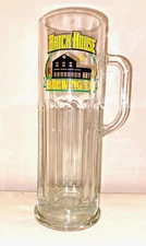 Brick House  Brewing Company Tall Glass Beer Mug/Stein 9"