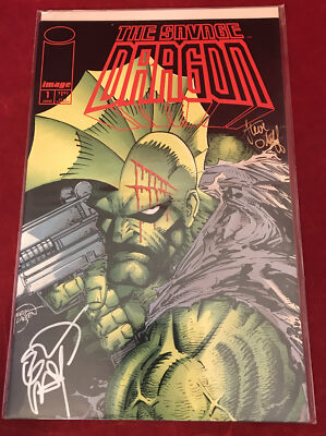 The Savage Dragon #1 June 1993 Image Comics Signed By Erik Larsen