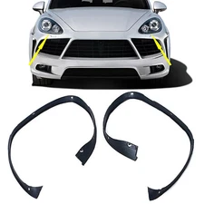 Pair For 2011-2014 Porsche Cayenne Rubber Sealing Trim Headlamp Decorative Strip