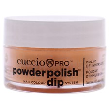 Cuccio Pro Powder Polish Nail Colour Dip System -Carrot Orange for Women- 0.5 oz