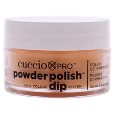 Cuccio Pro Powder Polish Nail Colour Dip System -Carrot Orange for Women- 0.5 oz