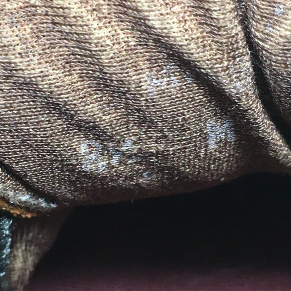 Botas de combate Orvis EUA sapatos masculinos tamanho 8.5 couro marrom casual com cadarço - Imagem 3 de 4